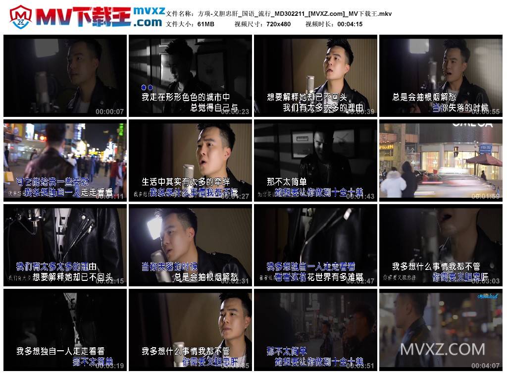 方项-义胆忠肝_国语_流行_MD302211